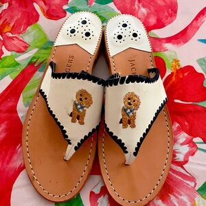 Jack Rogers Goldendoodle Sandals size 9. Never worn